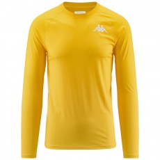 Kappa Maglia Termica Intima Kombat Vurbat Giallo